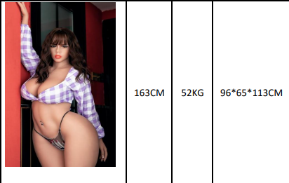 163cm BIG DOLLY – Spitzen DOLL TPE Sex Puppe mit Metall Skelett