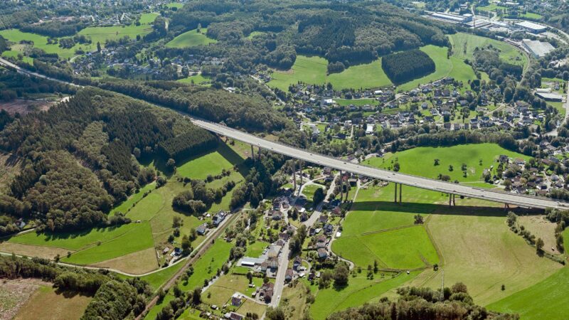 Brückenplanung: Schadhaft Ertüchtigung der Wiehltalbrücke soll 2026 starten